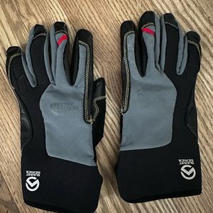 North Face unisex Summit G4 soft shell gloves (large)